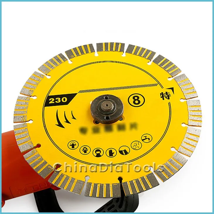Angle Grinder With Diamond Cutting Blade