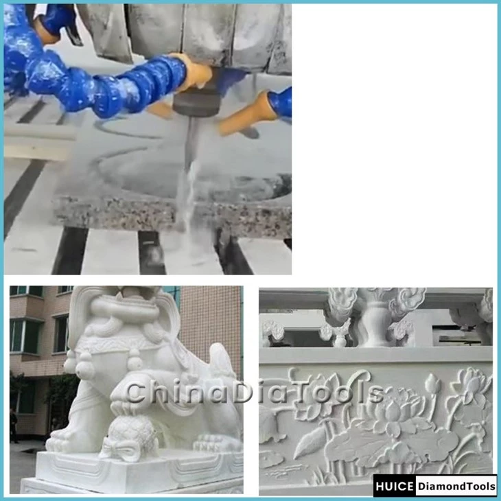 CNC 3D Stone Engraving Cutter